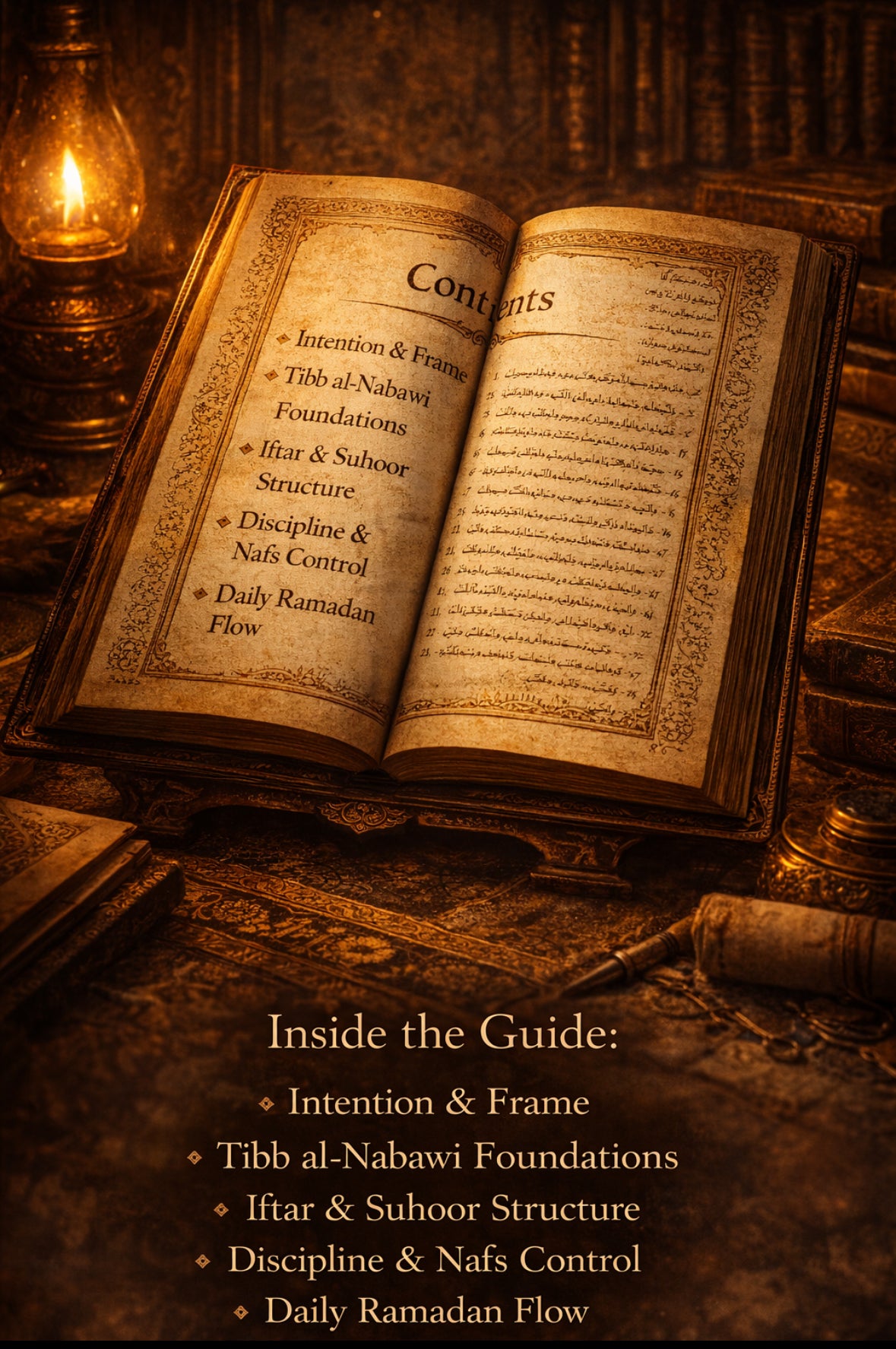 Ramadan Guide the Sunnah Way.  A Complete Guide to Eating, Fasting and Worship With Strength