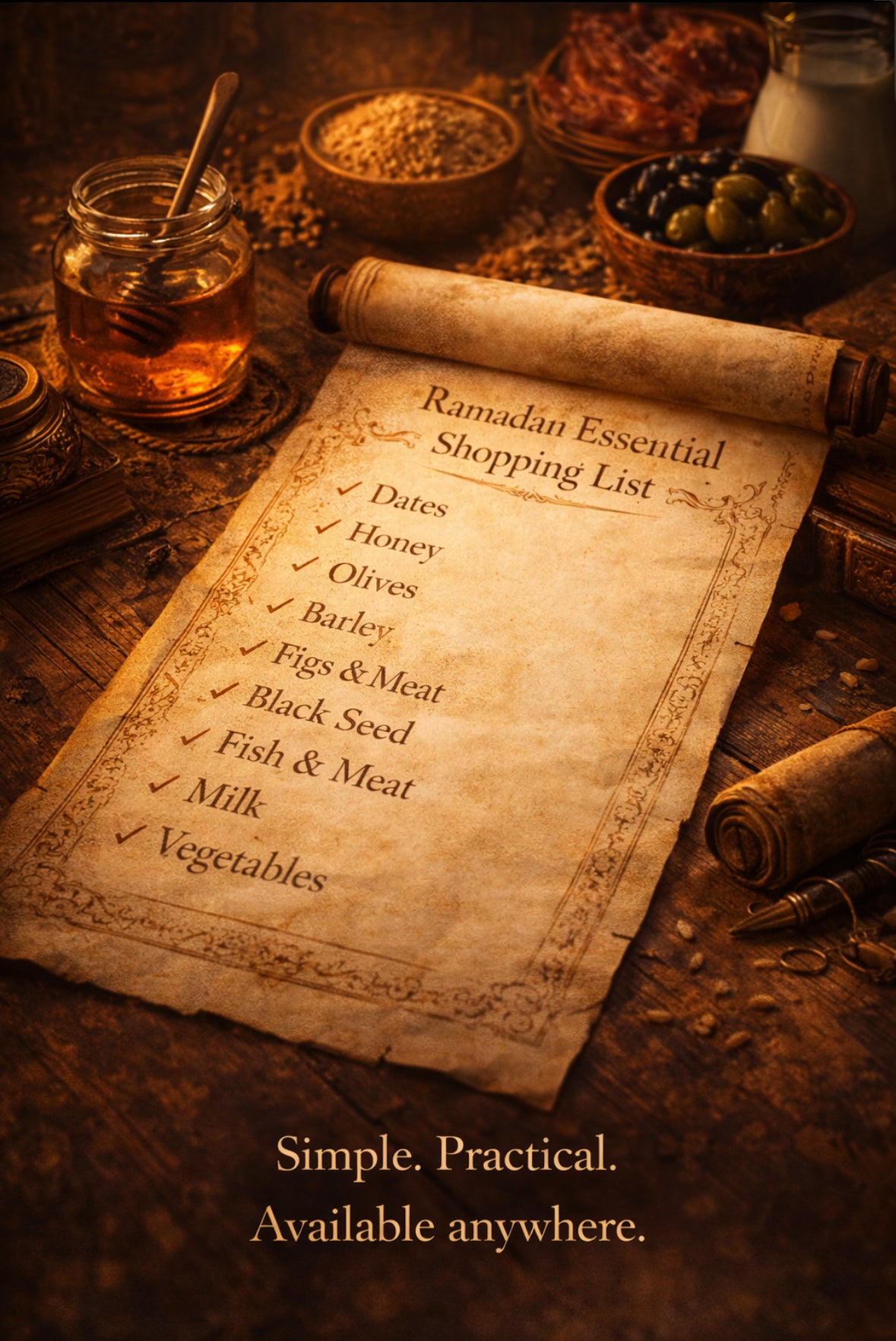 Ramadan Guide the Sunnah Way.  A Complete Guide to Eating, Fasting and Worship With Strength