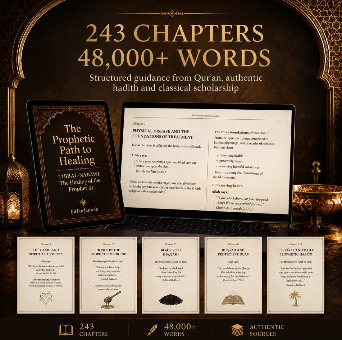 Raw Sidr Honey + Prophetic Medicine Ebook Bundle — Save $14.99