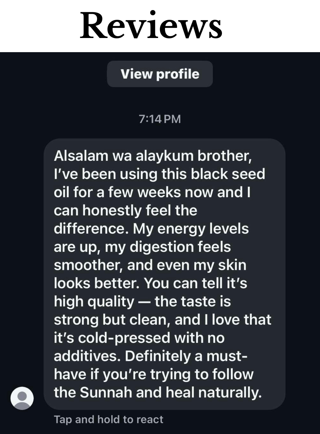 Limited Batch: Premium Cold-Pressed Black Seed Oil + FREE 21-Day Guide